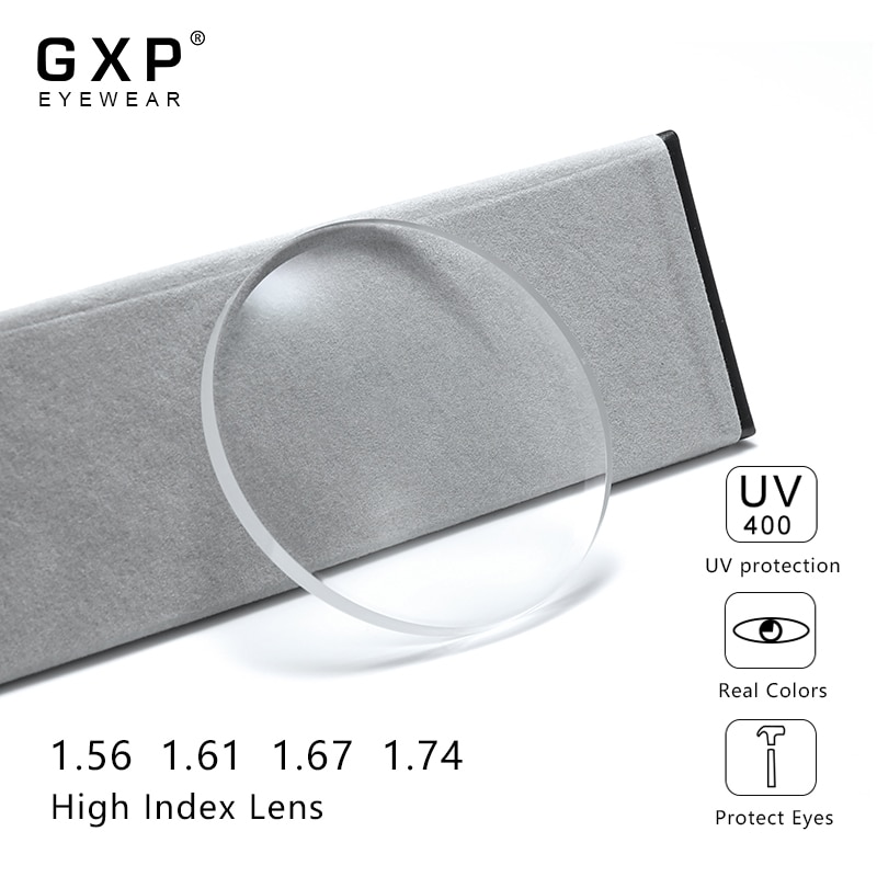 GXP CR-39 1.56 1.61 1.67 1.74 Progressive Multifocal Lenses Prescription Myopia Hyperopia Resistance Short Middle Far Lens