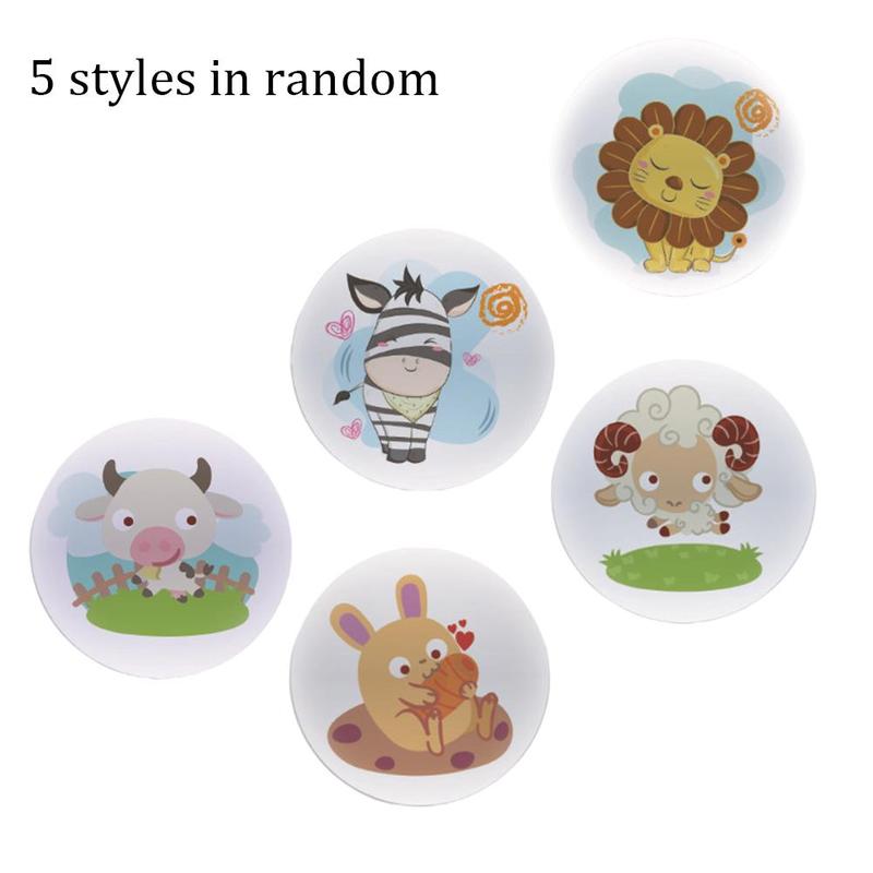 1Pc 7Cm Veranderende Sticker Cartoon Dier Patroon Stickers Waterdicht Slaapkamer Decoratie Sticker Speelgoed Schilderen Verkleuring K9j7: Default Title