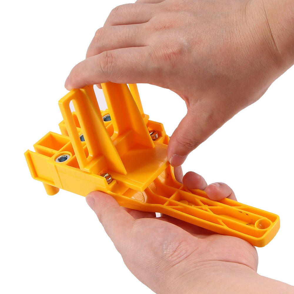 Puuntyöstötappi jigi 6 8 10mm poranohjain metalliholkki kädessä pidettävä puun tappireikäpora