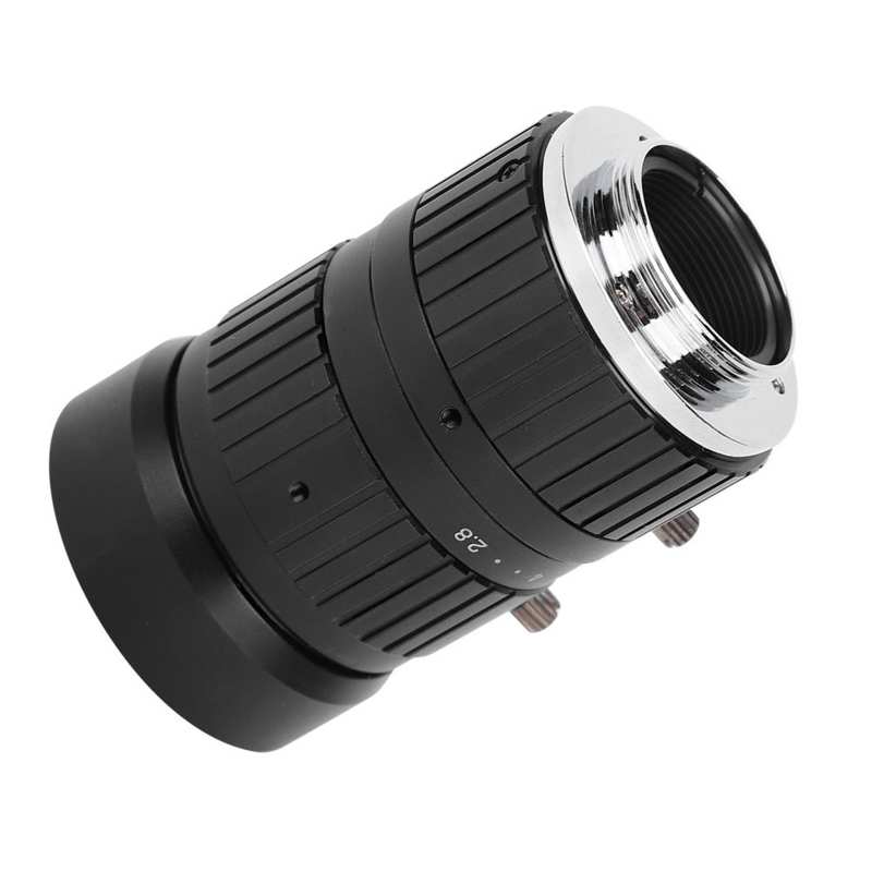 Manual Iris Lens 8MP Lens C Mount 75mm Length 1in Image Format Manual Aperture for Industrial Camera Camera Lens