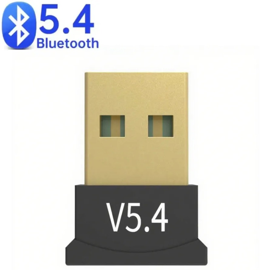 USB Bluetooth Adapter 5.4 Wireless USB Bluetooth Audio Receiver for PC Desktop Laptop Mouse Keyboard Headsets Speakers: Default Title