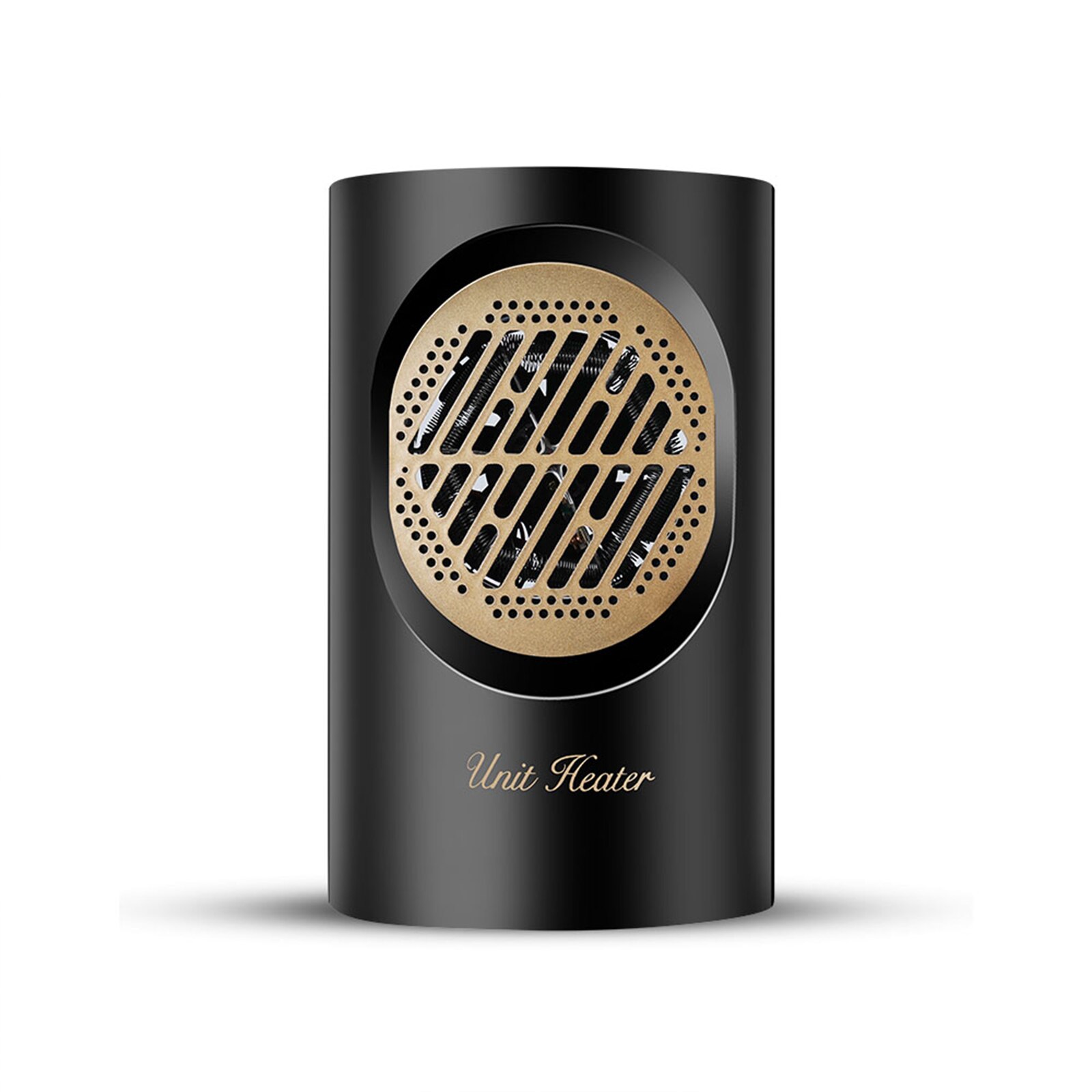 Kachel Draagbare Elektrische Kachels Mini Bureau Verwarming Stille Verwarming Oververhitting Bescherming Voor Office Home Elektrische Kachel: Black / EU