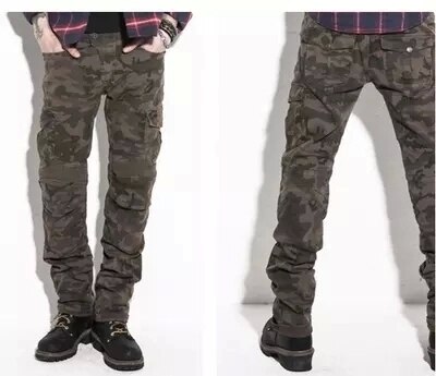 Hoge Quanlity Met Pad! Rijden Broek Off-Road Broek/Motorfiets Broek Fiets Ridder Broek Offroad Broek Camouflage Kleur