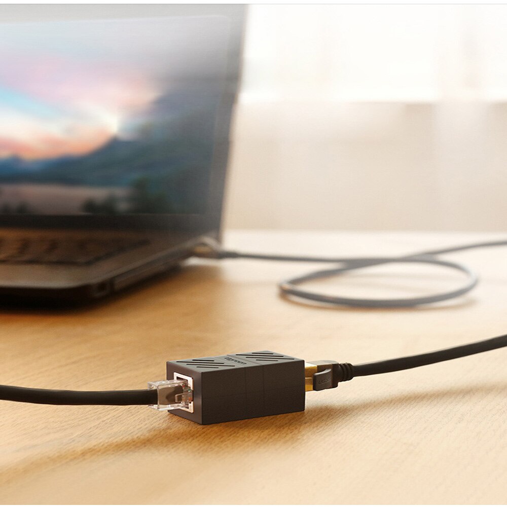 Network Connector Adapter Cable extende 8P8C RJ45 Lan Cable Coupler Extender RJ45 Extension Converter Female to Female Cat7/6/5e