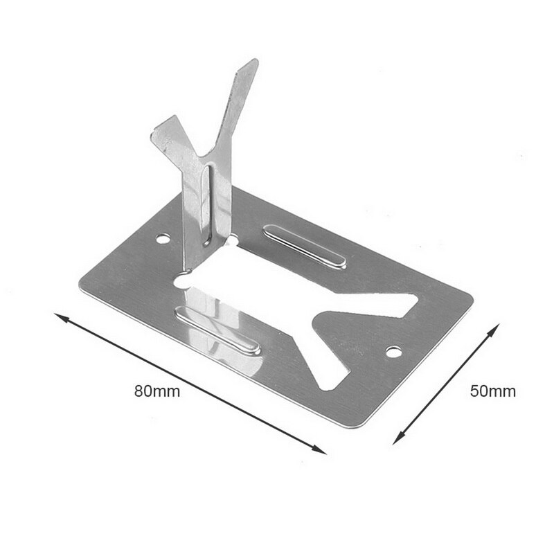 Nowy 50x80mm prosty stojak lutowniczy typu Y elektryczny wspornik lutownicy podstawka odkurzacz żelazko elektryczne: 2