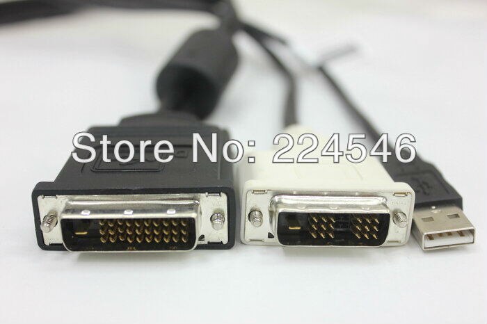 Original Genuine M1-D to DVI-D+USB Projector Cable 6ft for Optoma InFocus LP120 LP130 LP335 ASK Proxima C175 C185 3200MP 3300MP