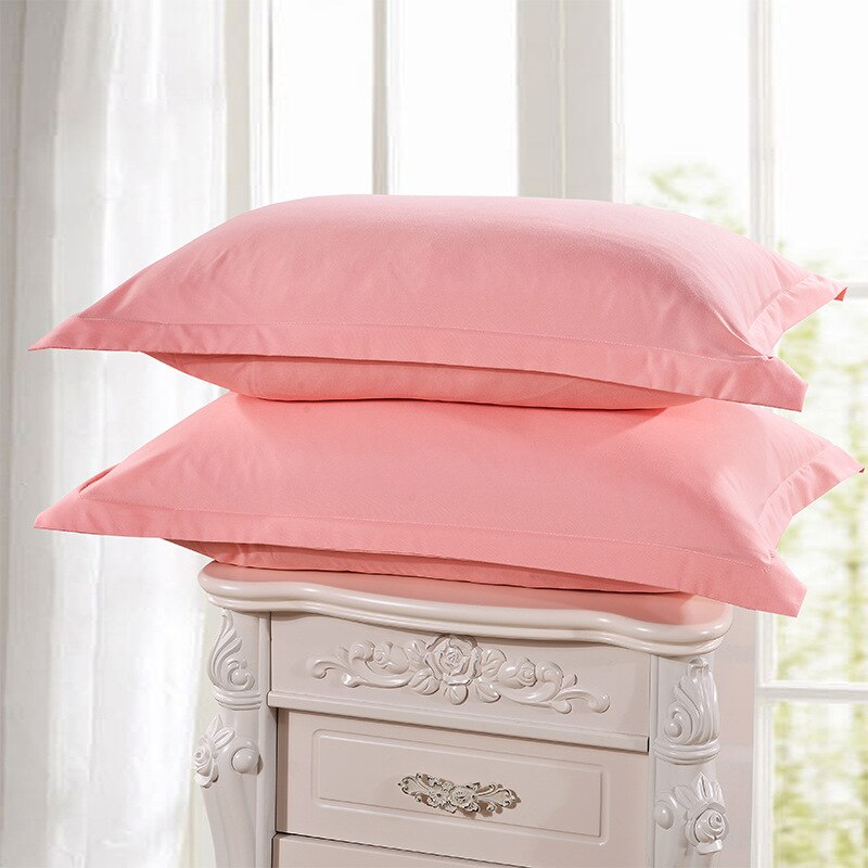 Vaaleansininen väri tyynyliina yksivärinen 100%  polyesteri tyynyliinat lyhyt tyylinen tyynynpäällinen 1 kpl 48cm*74cm 50