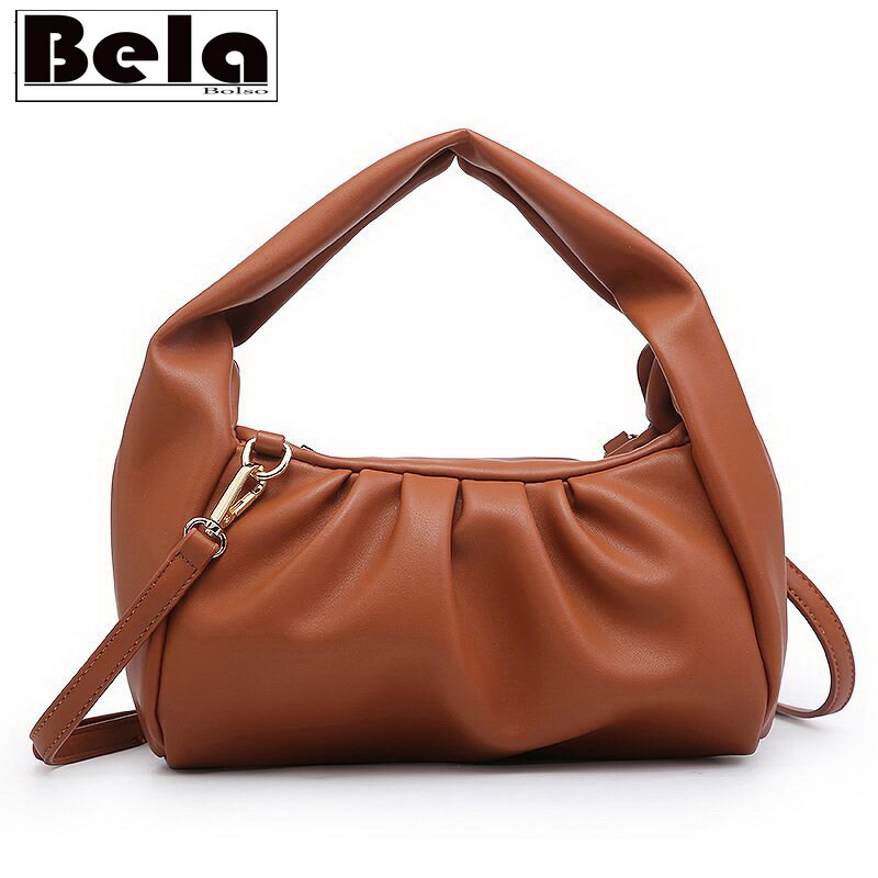 BelaBolso Handbags Ladies Soft PU Leather Bags For Women Shoulder Bag Female Daily Crossbody Bags Purse Hand Bag Girls HMB769