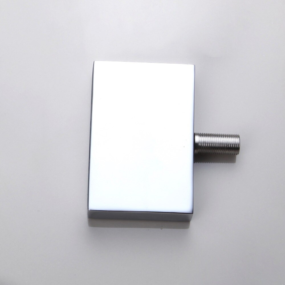 KEMAIDI Matte Black torneira bico Chrome Polish LED Cachoeira Alterar bacia banheiro água Sink Toque Mixer torneira da banheira