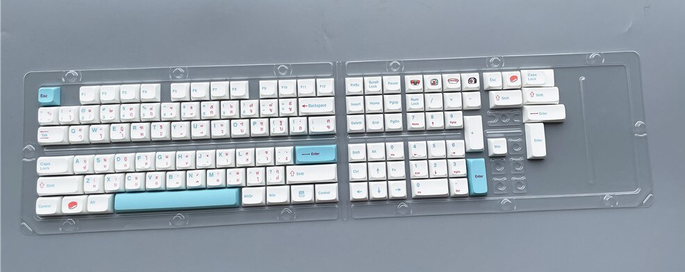 Mechanical Keyboard DIY DYE SUB PBT Sushi Theme Keycaps JAPI XDA Profile 121 Keys Japanese Sushi Keycaps
