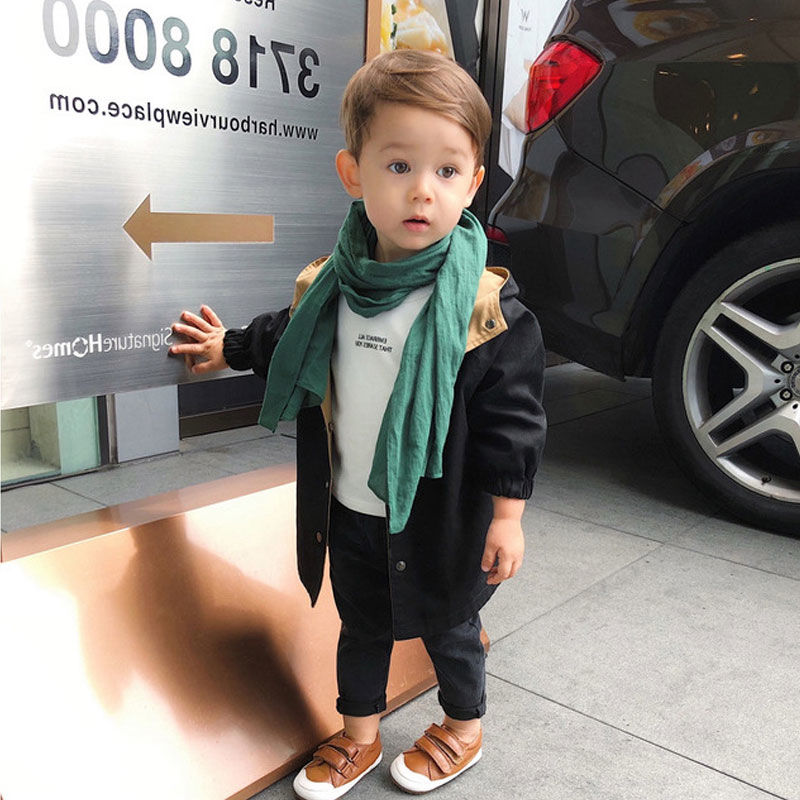 Lente Herfst Kinderkleding Jas Jongens Uitje Kleding Jassen Kinderen Rits Vest Jas 2-8 Jaar