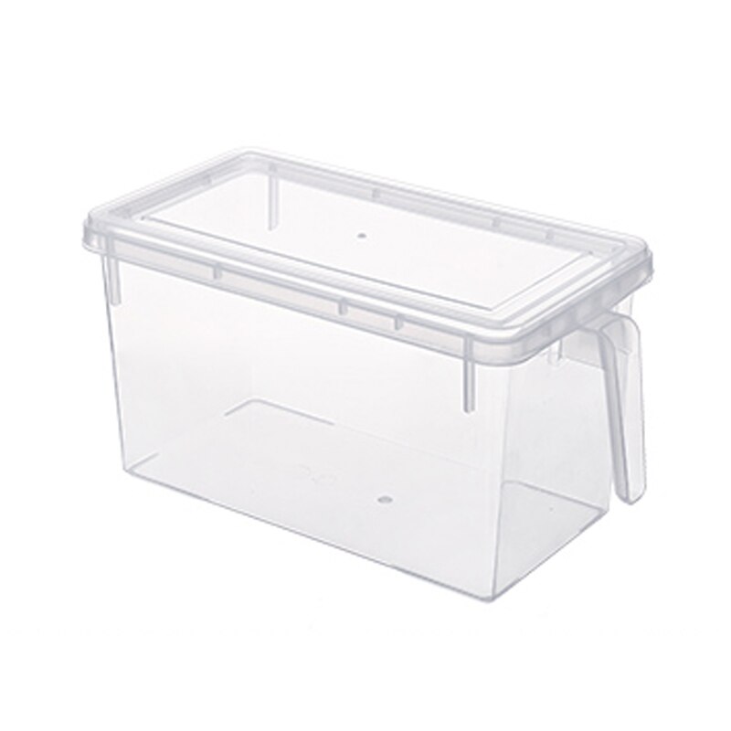 Fridge Storage Basket Rack Fridge Freezer Shelf Holder Pull-out Plastic Drawer Organiser Space Saver Plastic Storage Holder: Default Title