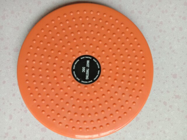 Fitness waist twisting machine fitness equipment gym waist twisting balance plate indoor stepping waist beauty machine: Yellow