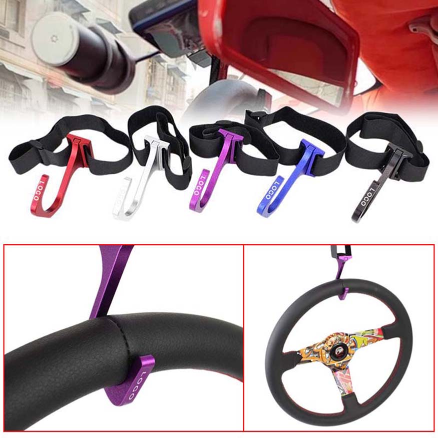 MO Universele stuurwielhaak Aluminium hangende stuurhaak Rolkooi