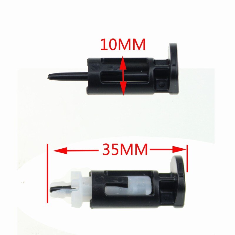 Parafuso de pressão de plástico para cpu, pino de montagem do dissipador de calor de cpu lga 775, parafuso de pressão para cooler rápido do ventilador para soquete de montagem de clipe, 15 peças
