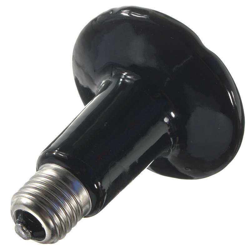 8 Uds. 25w-200w, lámpara de calor de cerámica infrarroja, Bombilla infrarroja, lámpara de calor para mascotas, (reptil/Pet/anfibio/aves de corral) 110or220V