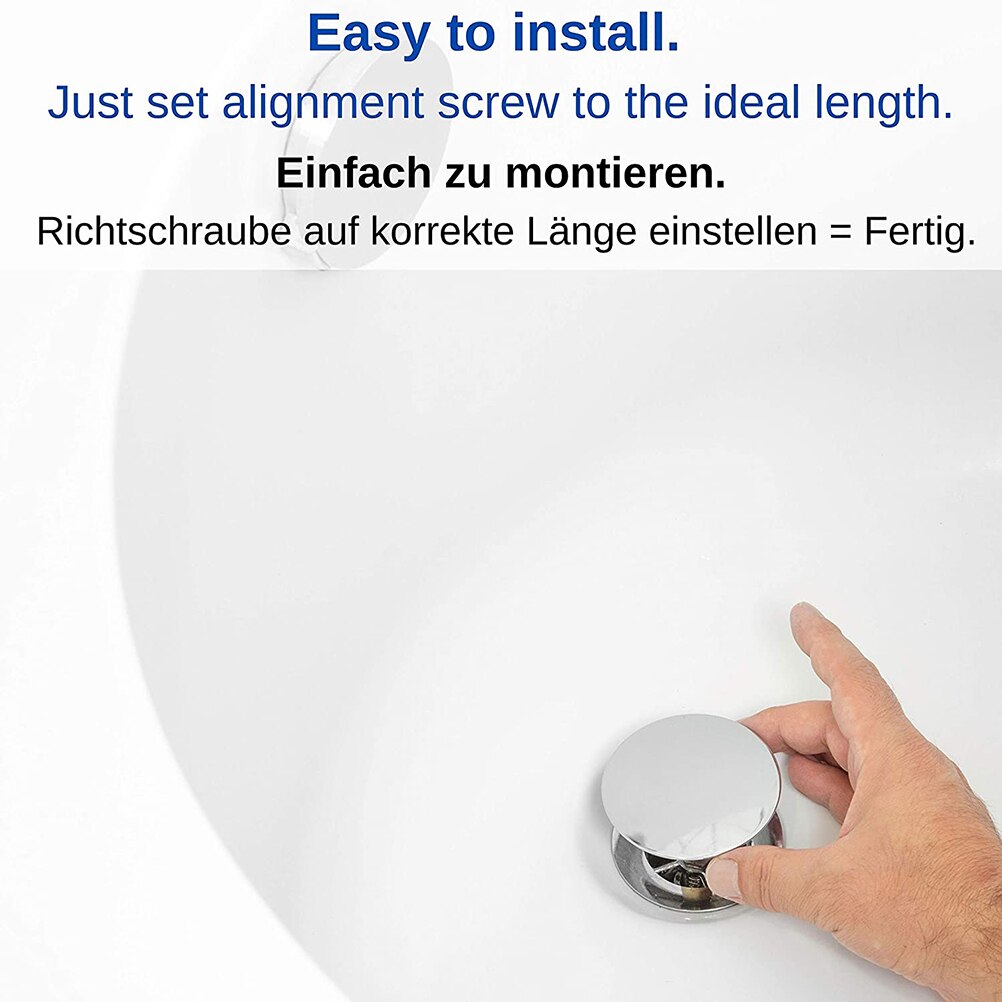 72Mm Bad Filter Gootsteen Stop Badkamer Universele Wastafel Filter Afneembare Verstelbare Handmatige Lift Drain Stopper