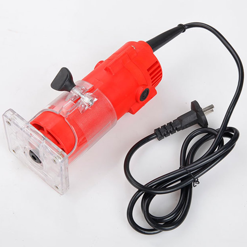 850W 33000rpm Woodworking Electric Trimmer Router Edge Wood Clean Cuts Power trim router Lathe Live Center Taper Tool