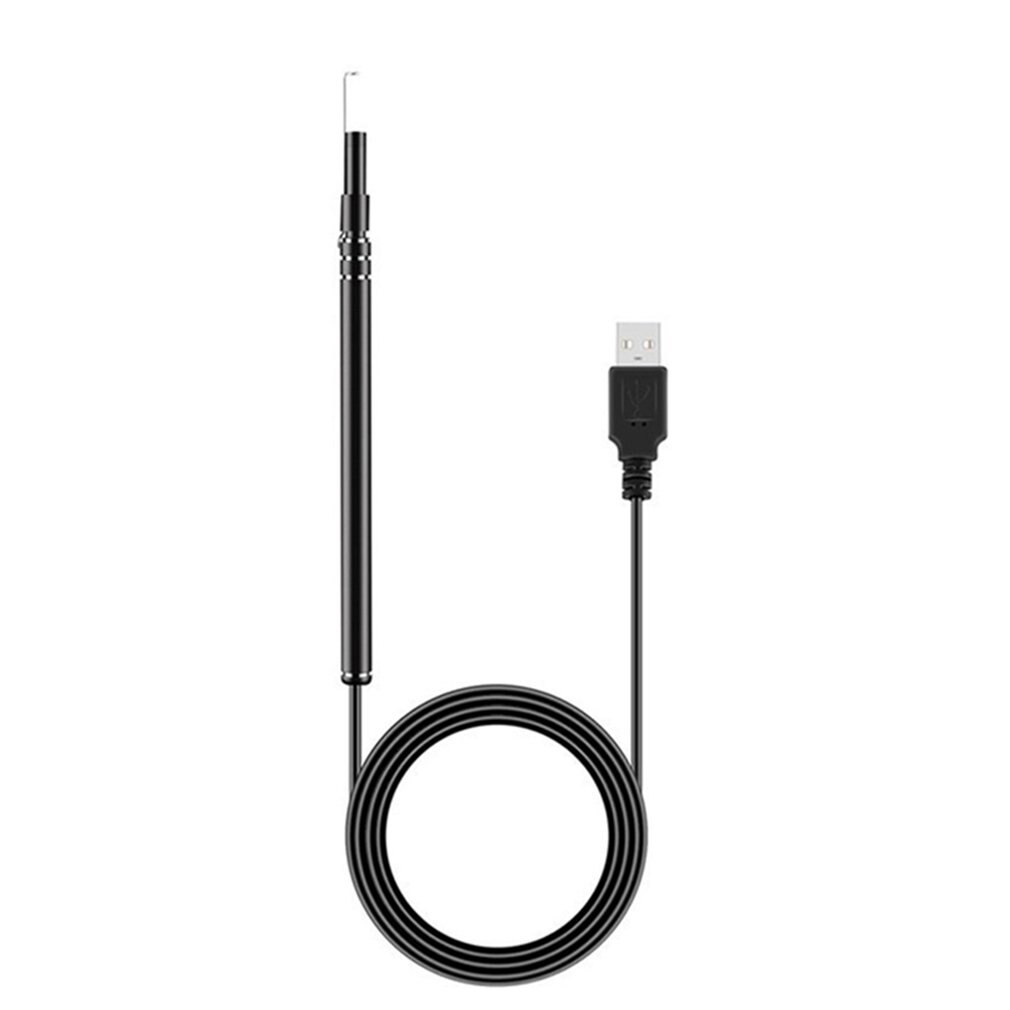 Mini 3-in-1 Visual Earpick HD Home LED 3-in-1 Otoscope Ear Nose And Mouth USB Endoscope Visual Ear Tip: Default Title