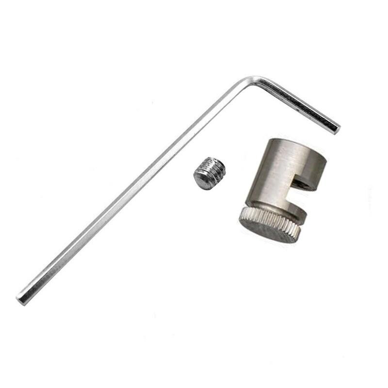 1Pcs Push Cutter Schroeven Moersleutel Mes 110 Duim Stud Push Mes Knop Heldere Messing Duim Nagel Schroef Pusher Schroef