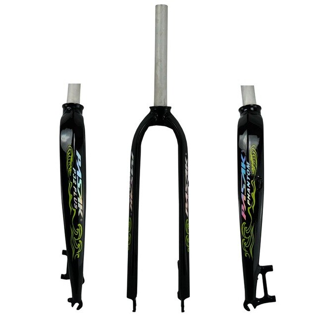 PASAK-horquilla rígida de aluminio para bicicleta de montaña, horquilla de 26 ", 27,5" y 29 "para bici de carretera P32, freno de disco de modelar: 4