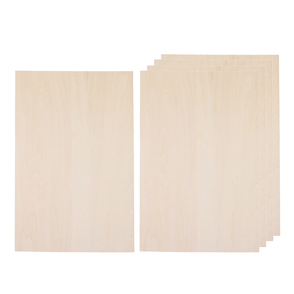 10Pcs Houten Platen Model Basswood Hout Lakens Board 2Mm Dik Diy Huis Vliegtuig Model Speelgoed Maken Craft Kits