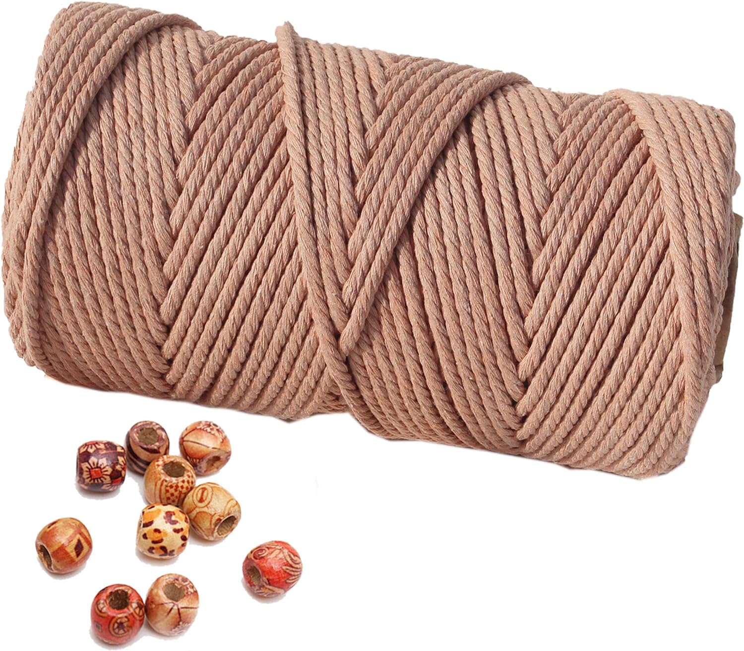 4 mm natuurlijk katoenen macrame touw macrame katoenen koord voor muuropknoping plantenhangers ambachten cadeauverpakking en bruiloftsdecoraties: Colorful