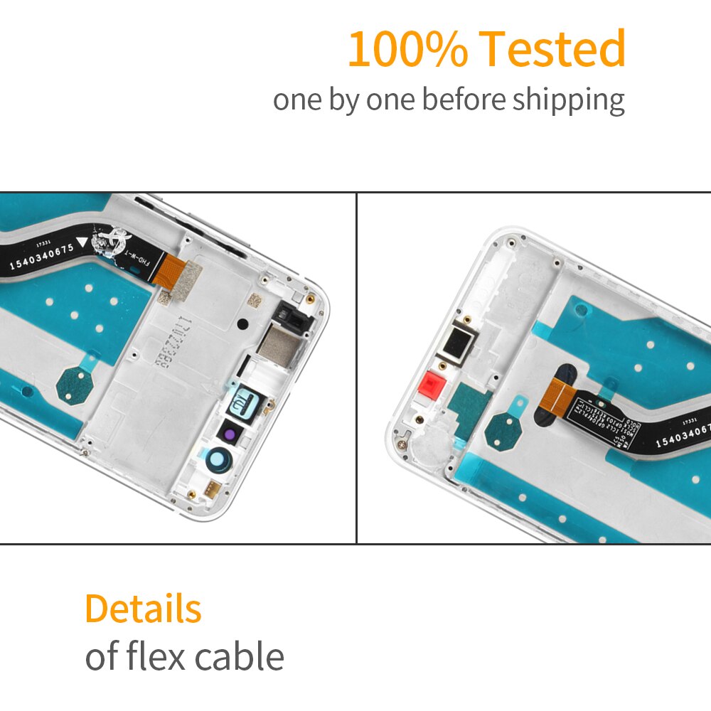 5.2 "ORIGINALE Per HUAWEI P10 Lite LCD Display Touch con Telaio di Montaggio per P10 Lite Schermo LCD WAS-LX1 WAS-LX1A WAS-LX2 WAS-LX3