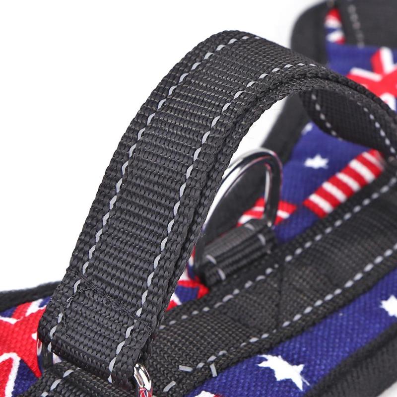Nylon Heavy Duty Dog Pet Harness Collar Adjustable Safety Outdoor Padded Extra Big Large Medium Harnesses Walking Vest Supplies