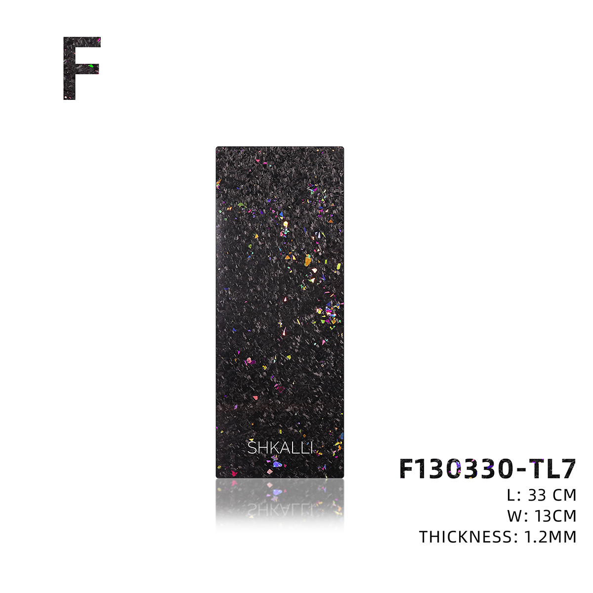 Tabla de aluminio/Balayage y paleta para blanquear el cabello, tabla de pelo SHKALLI, peluquería, tinte para colorear: COFFEE