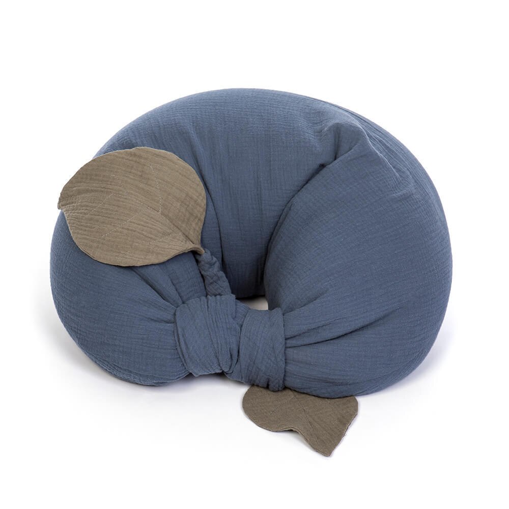 U-Vormige Baby Voedingskussen Moederschap Borstvoeding Kussen Wasbaar Baby Cuddle Feeding Cover Zwangere Vrouw Taille Kussen: Dark Blue