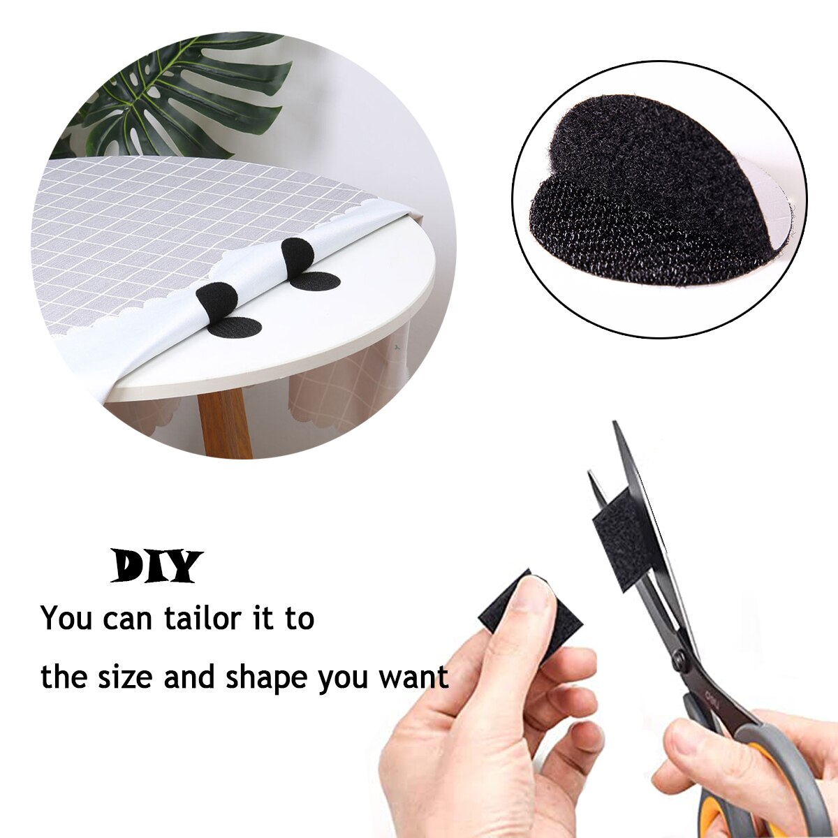 16 Pcs Cushion Gripper 4 x 6 inch Keep Couch Cushions from Sliding Non Slip Couch Hook Loop Tape Stop Sofa Cushions from Sliding