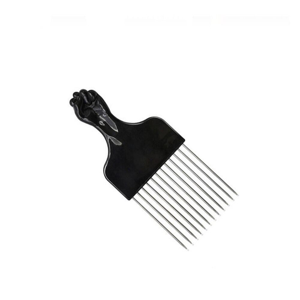 Kapper Mannen Haar Vuile Braider Twist Spons Handschoenen Afrikaanse Haar Styling Vork Kam Haar Krullen Schuim Voor Salon: Comb C