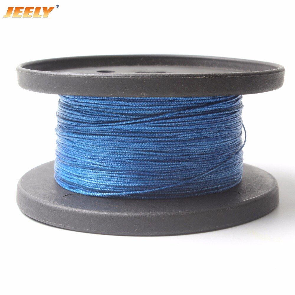 Jeely 0.7mm 110 lbs flettet spektrum fiskelinje 50m 6 -tråds uhmwpe