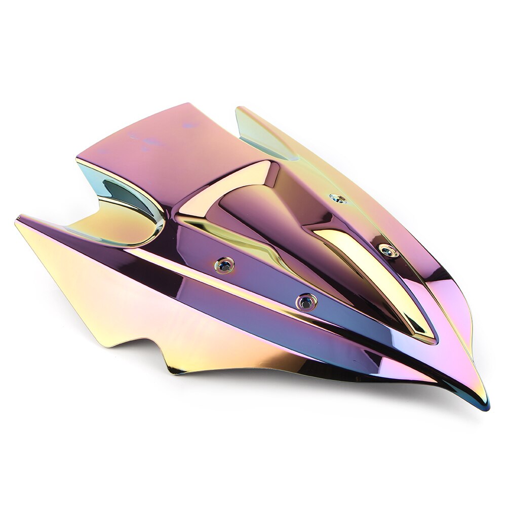 Motorcycle Windshield Windscreen Double Bubble For KAWASAKI Ninja 300 250 ABS Plastic: Deep-Iridium