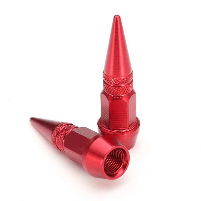 4Pc Ventieldopjes Voor Auto Auto Motorfiets Wheel Tyre Ventieldopjes Universal Blauw Geel Zilver Groen rood