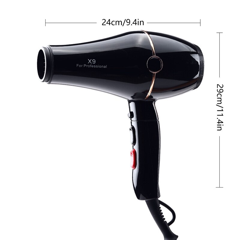 Salon High Power Ionic Hair Dryer Constant Temperature and Cold Wind Fast Dry Special Blow Dryer for Home Hotel