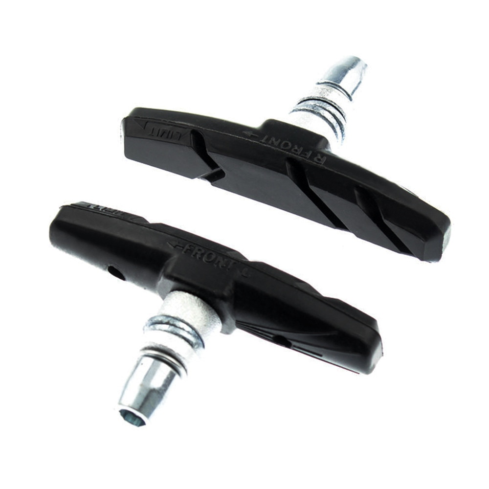 1Pair Of Cycling Silent Brakes Holder Block Clamp V-Brake Mechanical Linear Pull Brake Holder Pads Rubber Blocks#: Black 