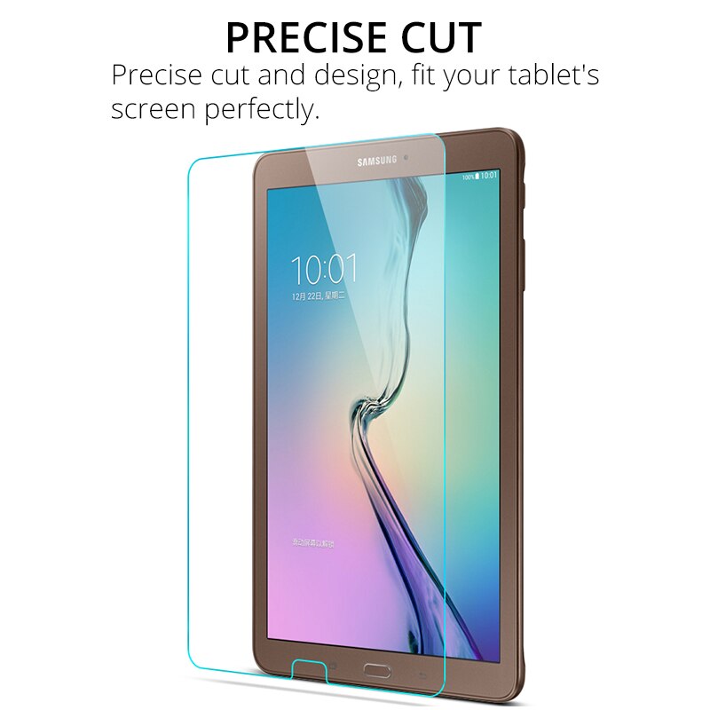 2.5d 9h gehard glas voor samsung galaxy  t560 t561 screenprotector voor tablet sm -t560 tab  e 9.6 inch beschermfolie glas