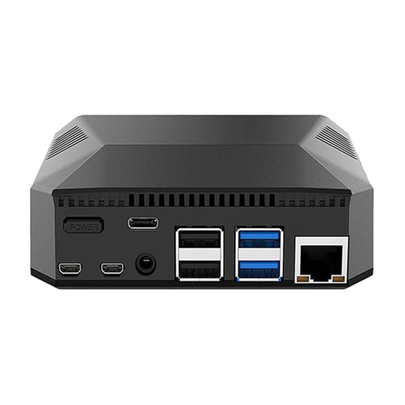 lampone pi Modello B di Caso di Alluminio Della Cassa Del Metallo scatola scatola 4 con il Potere di Alimentazione della Ventola micro Cavo HDMI per lampone pi 4