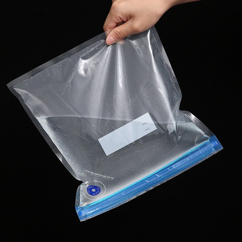 Zip Lock Bags Reclosable Transparent Food Vacuum Compression Bag Vacuum Storage Bag Poly Clear Bags Food Storage Rangement