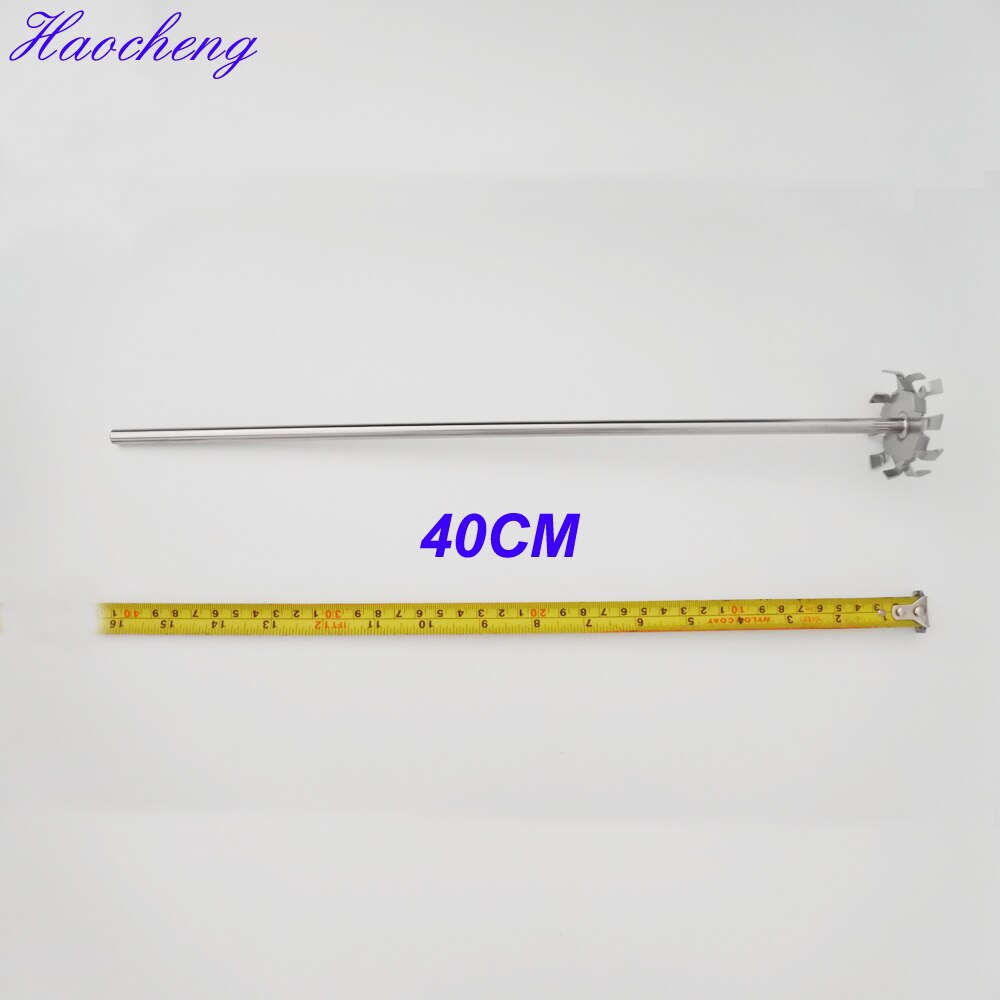 , 40CM length SS304 Stirring Rod/ Propeller for blender/ overhead Stirrer /Electric Mixer