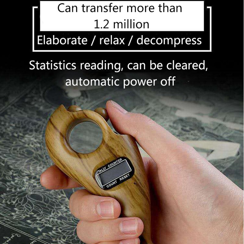 directe Portable Portable perles numériques compteur doigt jeu jouet Auto éteindre la fonction de mémoire décompression outil de Relaxation