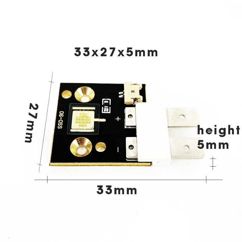 Smart High Power LED Gobo Spot Light 60W RGB Chips Voor Projectoren LED Diode Spotlight Patroon Rotatie Chip Lamp SHEHDS