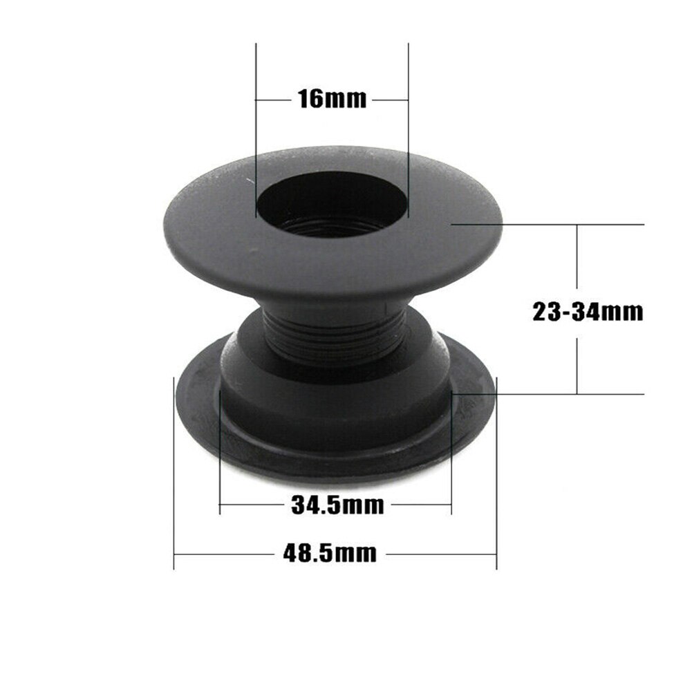 10Pcs 36Mm Board Sport Levert Tafelvoetbal Bus Tafelvoetbal Bearing 5/8Inch 16Mm Stang Zwart vervanging Indoor Professionele