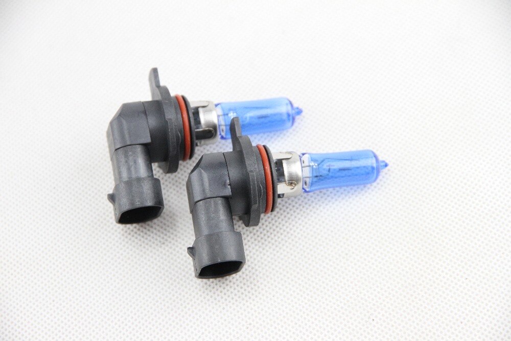 2 st 9012 hir 2 px22d halogenlampa superljus  +2 st 501 194 w5w t10 naturlig blå lampa billjus