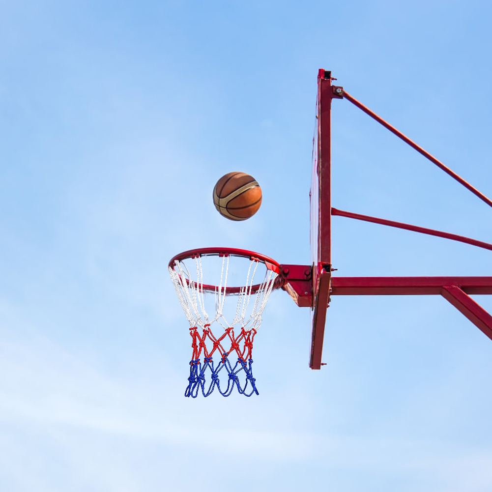 5mm Basketball Rim Mesh Net Durable Basketball Net Heavy Duty Nylon Net Hoop Goal Rim Mesh Fits standard basketball rims