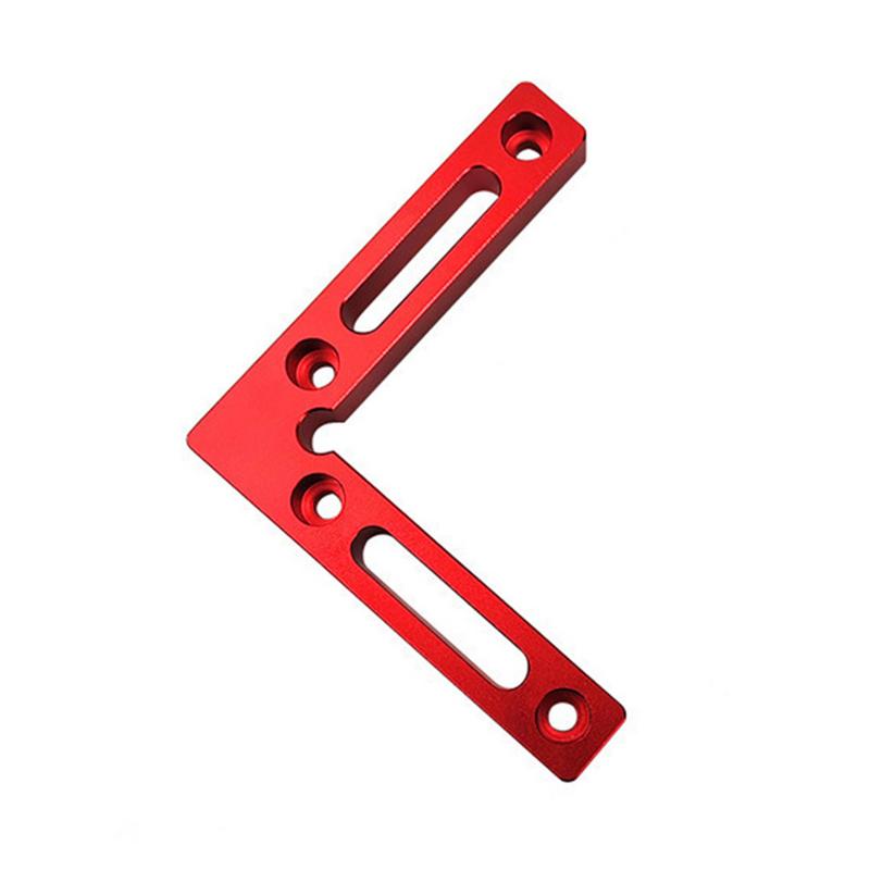 90 Degree Positioning Block Squares Right Angle Clamps Woodworking Carpenter Tool 120x120mm L Block Square Aluminium Alloy