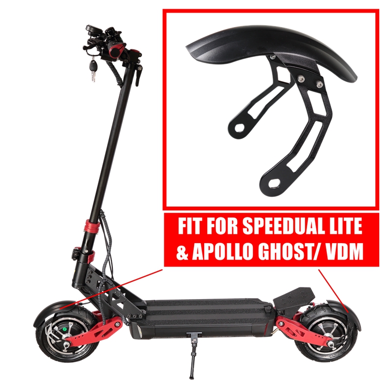 Vorne und Hinten Fender für SPEEDUAL LITE Apollo GEIST VDM Elektrische Rolle Kaabo Gottesanbeterin 10 Zoll Universal- KotflüGel Rad Abdeckung