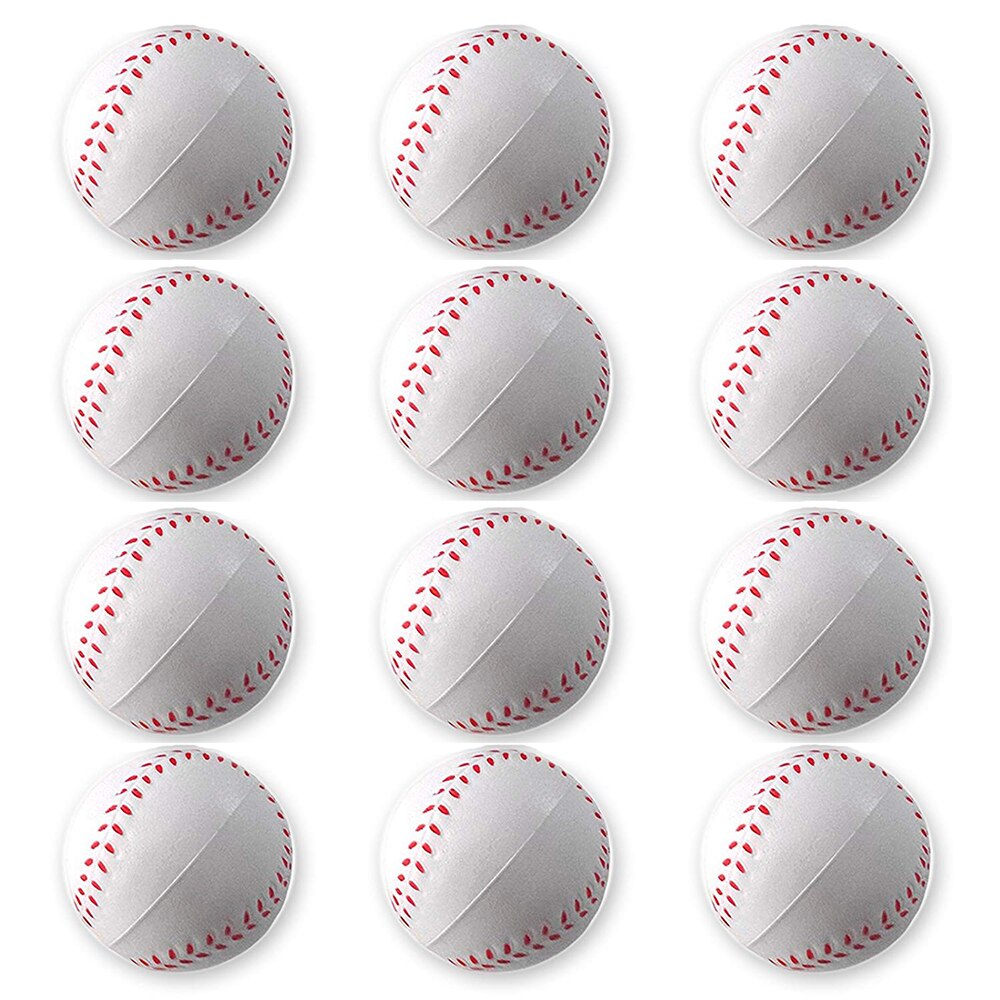 Stress Relief Hand Honkbal Basketbal Tennis Oefening Zachte Elastische Squuze Rubberen Ballen Voor Kid Angst Relief Bal J75